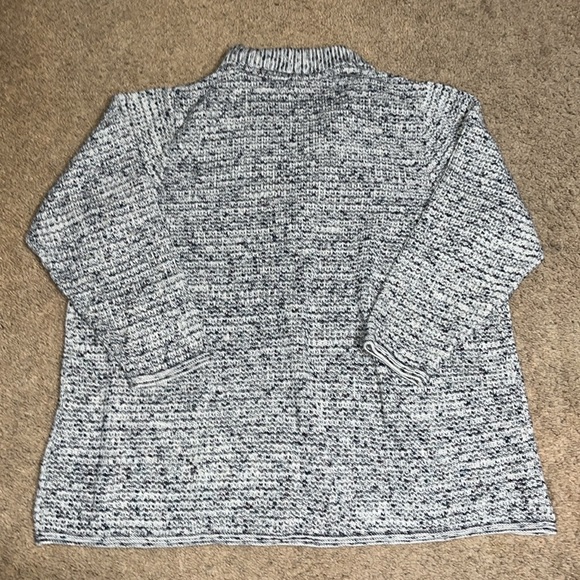 J. Jill Wearever Collection Cardigan Notched Collar One Button Closure Cotton 3X - Picture 7 of 9